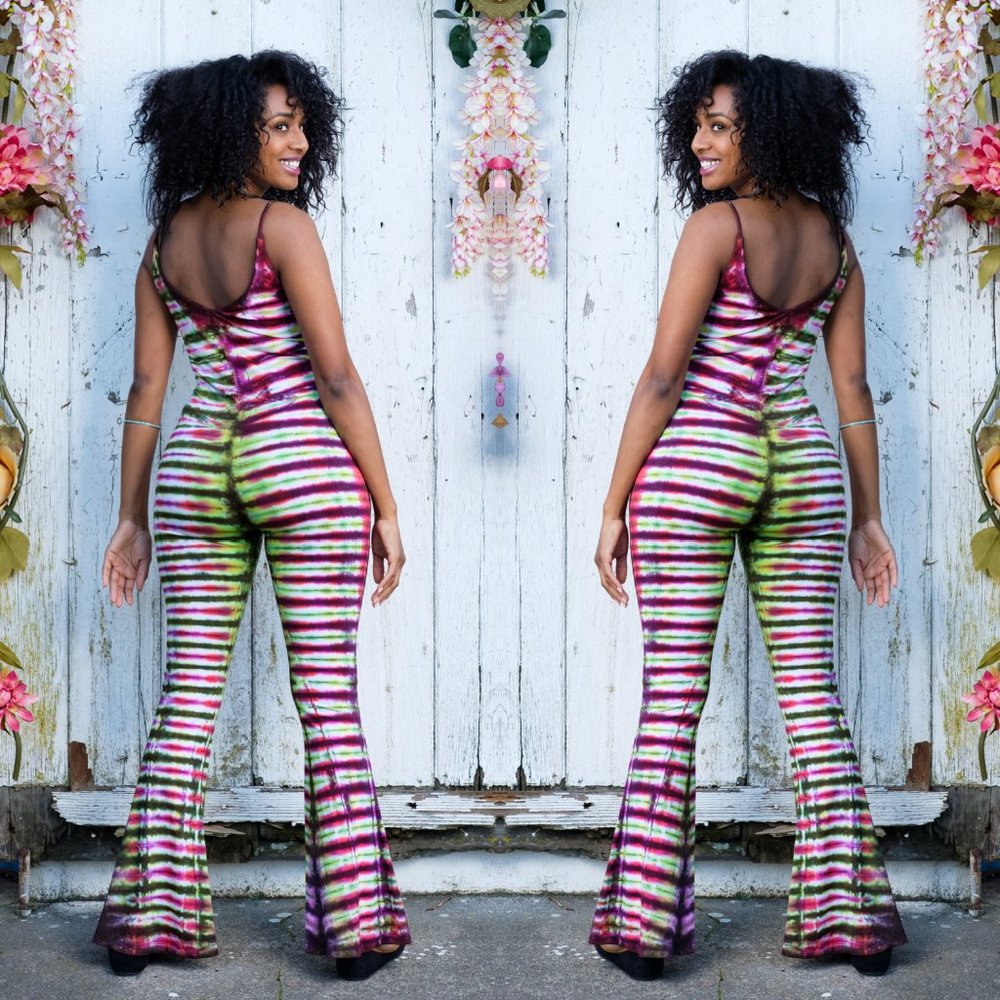 Tie Dye Jumpsuit Warrior Within Designs - Picture 3 of 3